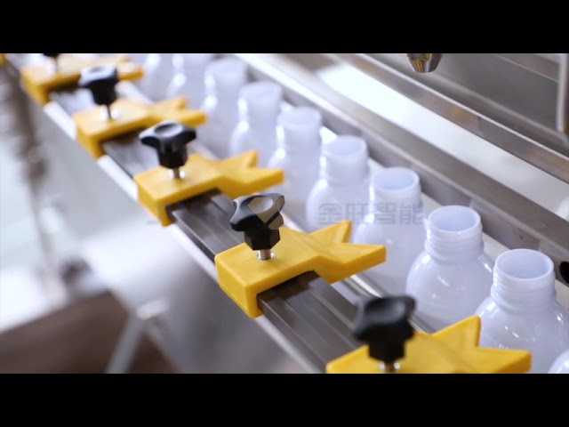 High Viscosity Liquid Volumetric Piston Pesticide Automatic Filling Machine 50ml-1000ml
