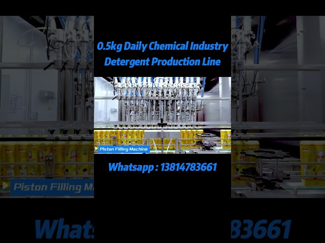 Customer Case// 50-1000ml Bottle Filling Line