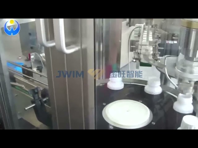 2000 BPH Automatic Rotary Bottle Automatic Single Head Screw Capping Machine