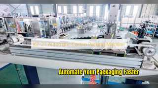 KZ 2T Automatic Carton Packing Machine Efficiency