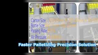 Automatic Palletizer Machine for Bottled Products