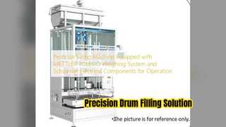 High Precision Liquid Filling Machine for Industrial Drums