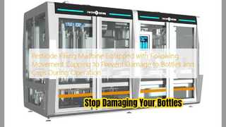 Pesticide Filling Machine with Gentle Capping Technology