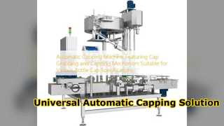 Automatic Capping Machine for All Bottle Types
