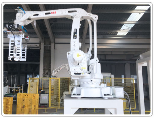 Automatic Case Palletizer Machine Robot System 3.67KW