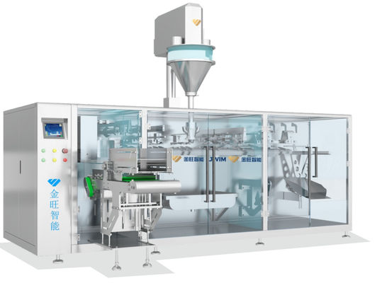 35 Bags Per Min Automatic Premade Horizontal Pouch Packing Machine For Veterinary Drugs Fertilizers And Pesticide