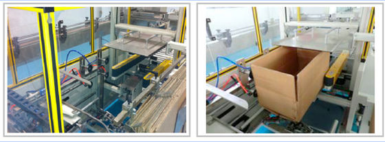 Folding Carton Erector And Sealer Machine