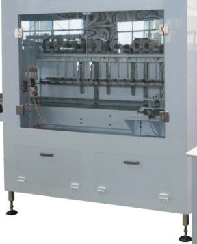 Anticorrosive Bleach Filling Machine Chemical Packaging Machines 12 Heads 1800 BPH 80ml 1000ml