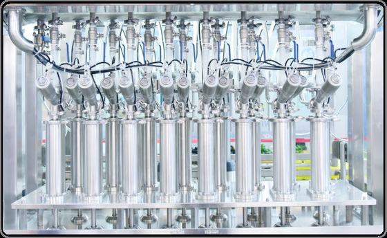 Paste High Viscosity Piston Filler Machine Water Emulsion Viscous Liquid Filling Machine