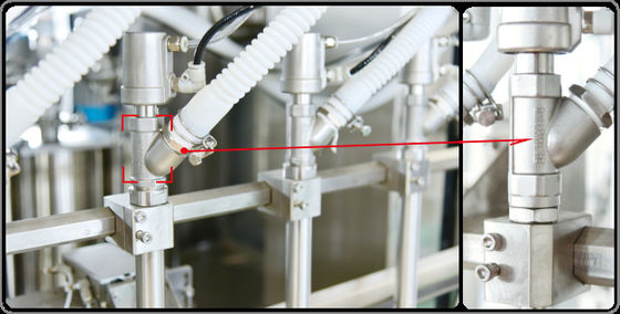 Paste Automatic Liquid Filling Machine Pharmaceutical Aseptic Filling Equipment 83bpm
