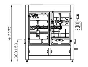 Single Head Automatic Capping Machine for 1L-5 Litre Liquid Filling Machine
