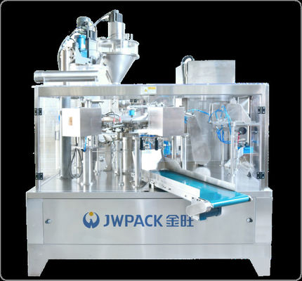 Six Positions Rotary Premade Bag Packing Machine Pouch Packaging Line 10-15 Package sub