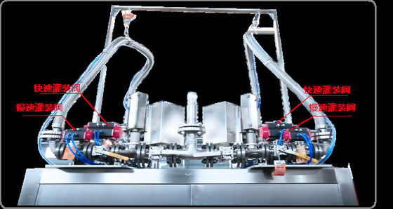 Quantitative Filling Machine Weighing Auto Liquid Filling Machine Equipment 100-250Kg
