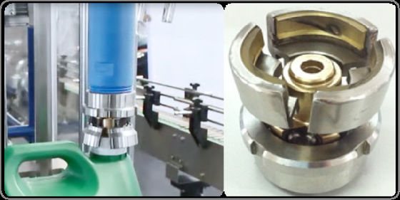 300bph Chemical Liquid Filling Machine 1-5L Rotary High Viscosity Liquid Filling Machine