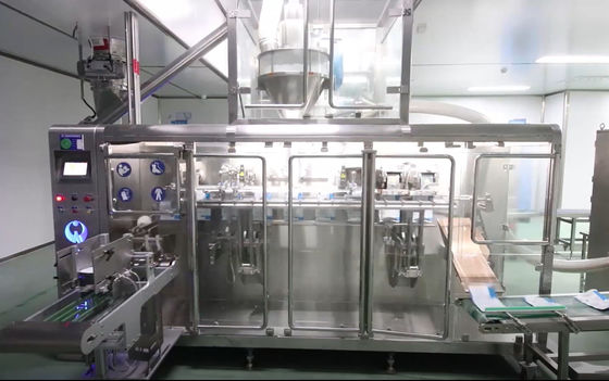 2g-200g Sachet Preformed Pouch Filling Sealing Machine Automatic