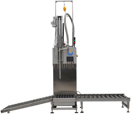 50-300L  chemical liquid filling machine Weigh Based Liquid Filling Machine semi automatic
