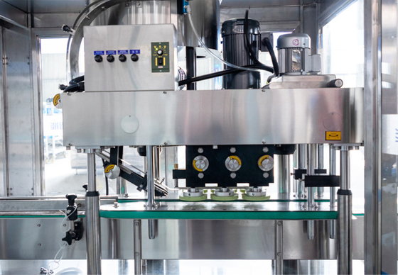 Piston Filling Linear Capping Machine Automatic Integrated