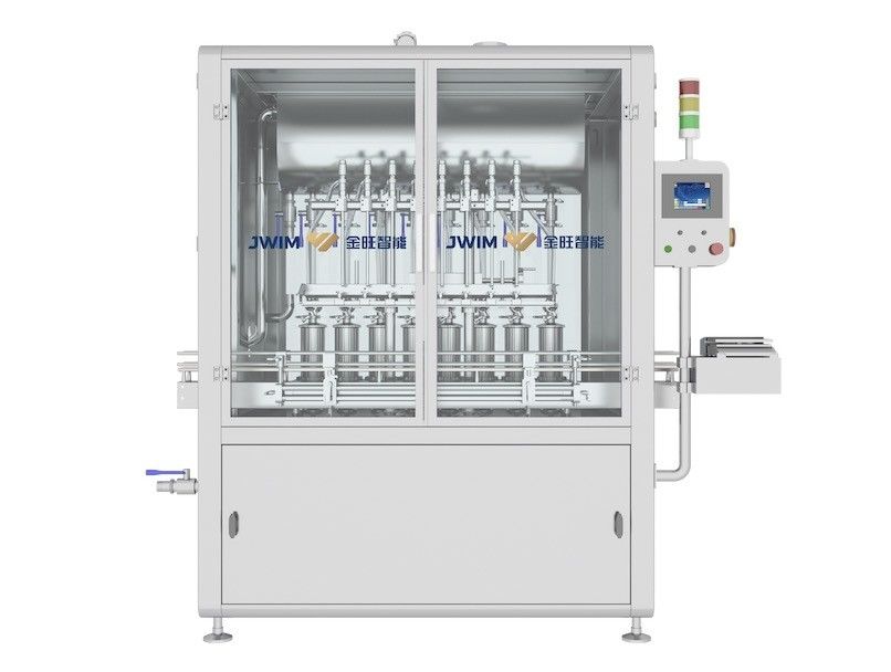 220V50HZ Automatic Pesticide Filling Machine Featuring Air Pressure 06-08Mpa Ideal for Chemical Packaging and Bottling Processes