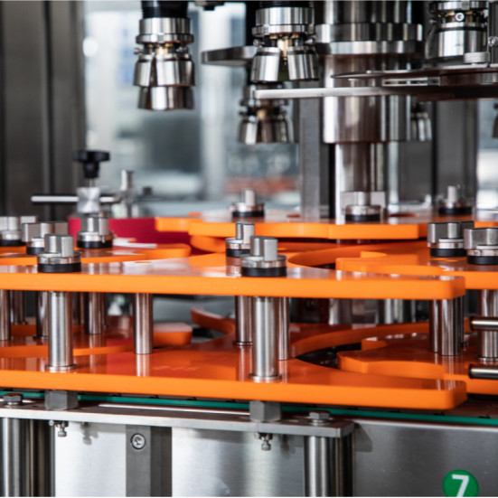 6500 BPH Rotary Type Automatic Capping Machine 80ml-1000ml With 6 Capping Heads