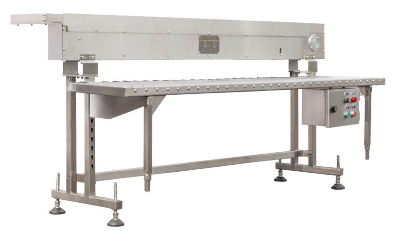 Round Bottle Straight Working Table ZXT-2B 100KG Capacity For Bottles 40-95mm In Diameter