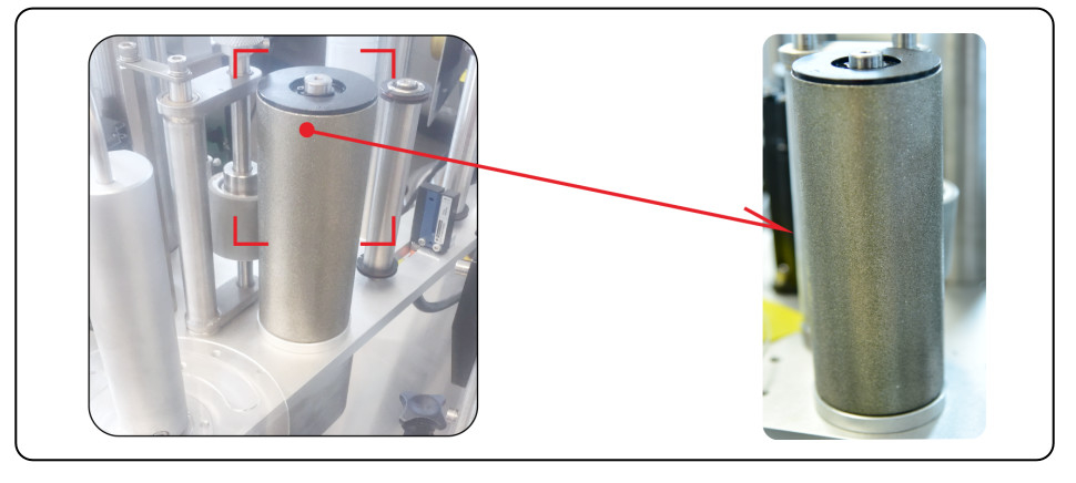 Square And Flat Bottles TN-200LDS Single Side Self Adhesive Labeling Machine foe 5-30L Drum Filling Line