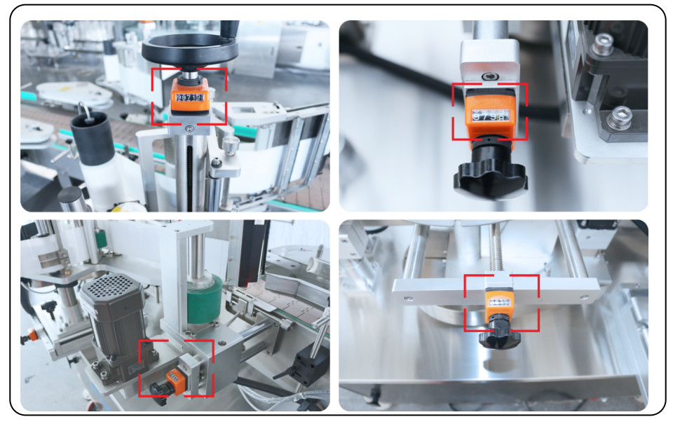 Square And Flat Bottles TN-200LDS Single Side Self Adhesive Labeling Machine foe 5-30L Drum Filling Line