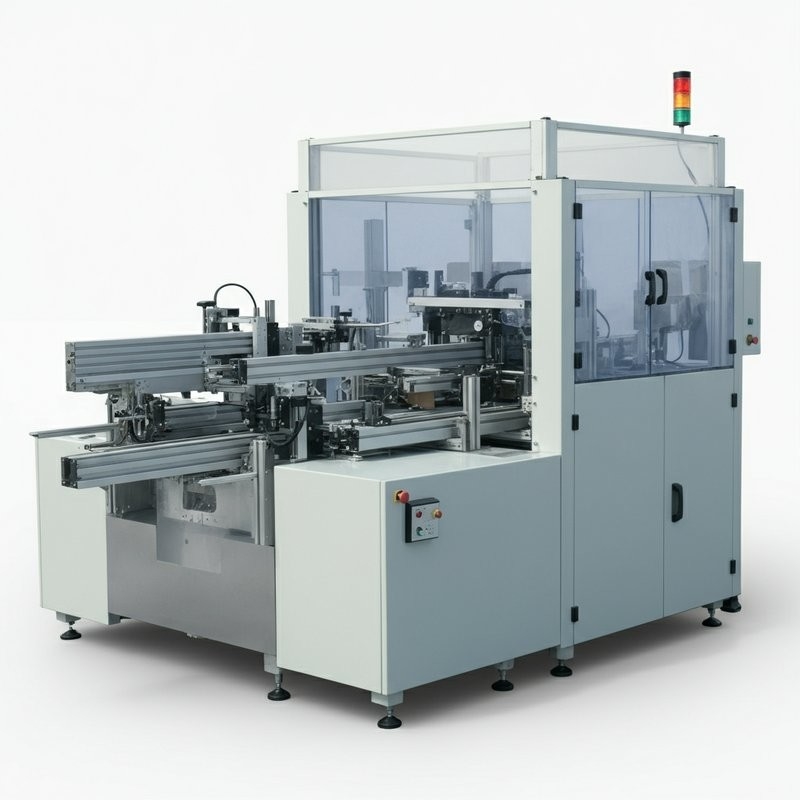 Automatic Carton Erector Machine Left In Right Out Open Carton For Agrochemical industry Bottle Filling Line