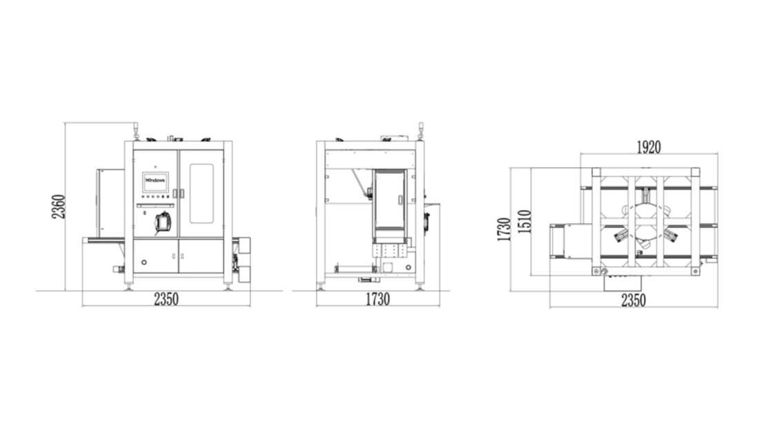 KZ-1200D Spider Gripper Carton Packing Machine With Small Occupied Space For Improved Efficiency