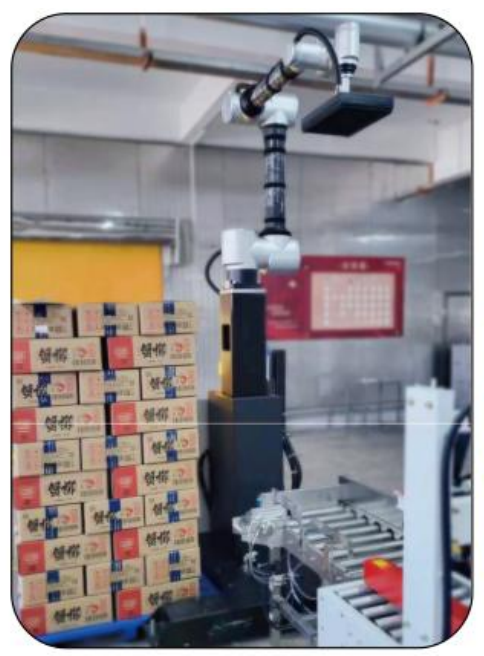 Ai-RMD30 AI Collaborative Palletizing Robot (≤9 Cartons/Min) – Intelligent Flexible Palletizing Solution for Multiple Scenarios