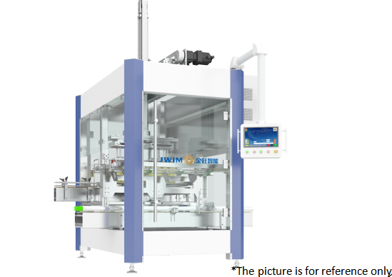 Fully automatic carton packing machine with touchscreen frequency converter and servo system for packaging of bottles