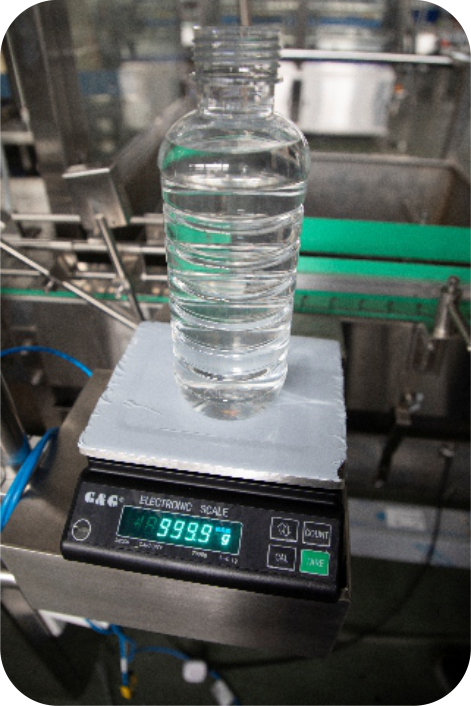 PLC Controlled Micro-Computer Filling Machine with Electric Scale Weight Feedback and Stainless Steel 304 Frame