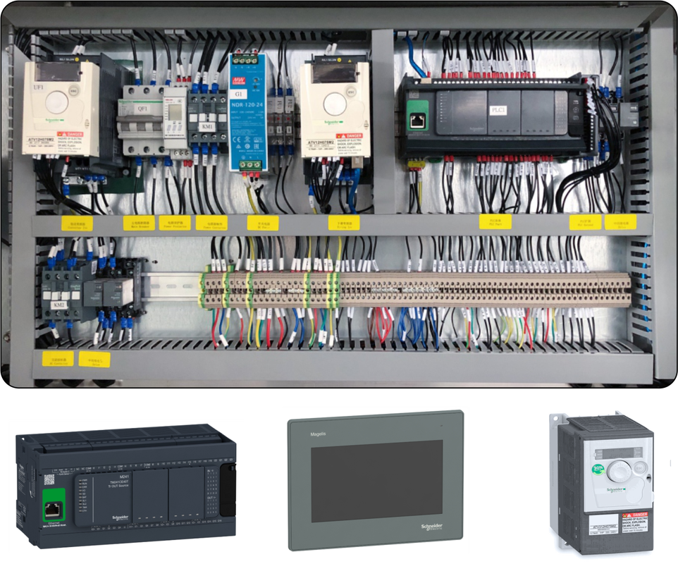 CDP-8E Microcomputer Anti-corrosion Gravity Filling Machine with PLC Control and Schneider Configuration