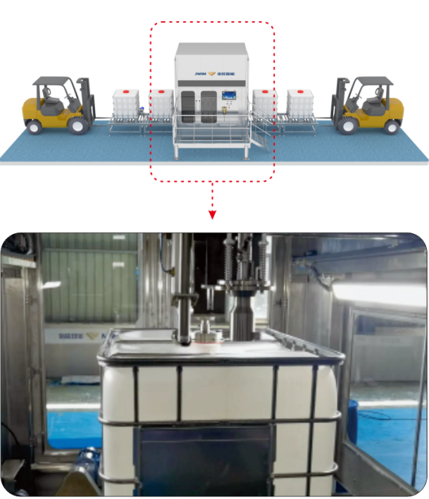 Pesticide Filling Machine with Visual Positioning for Accurate Filling and Capping of Various Liquid Containers