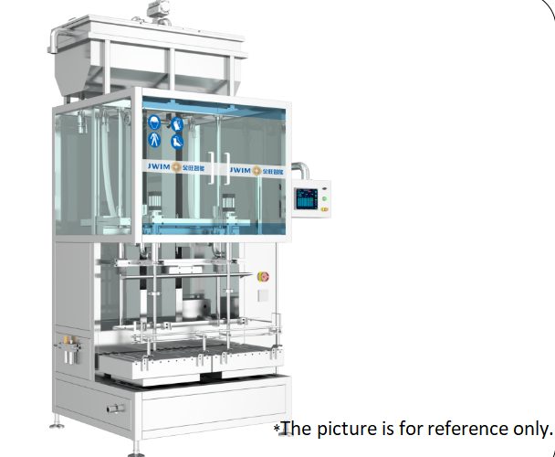 Pesticide Filling Machine Equipped with METTLER TOLEDO Weighing System and Schneider Electrical Components for Operation