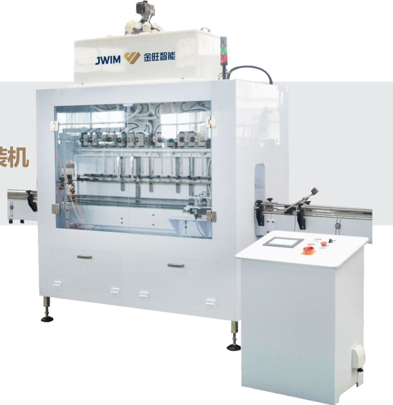 Anti Corrosion Gravity Liquid Filling Machine Fertilizer Packaging Machine 1000ml To 5000ml