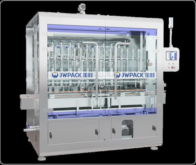 Paste High Viscosity Piston Filler Machine Water Emulsion Viscous Liquid Filling Machine