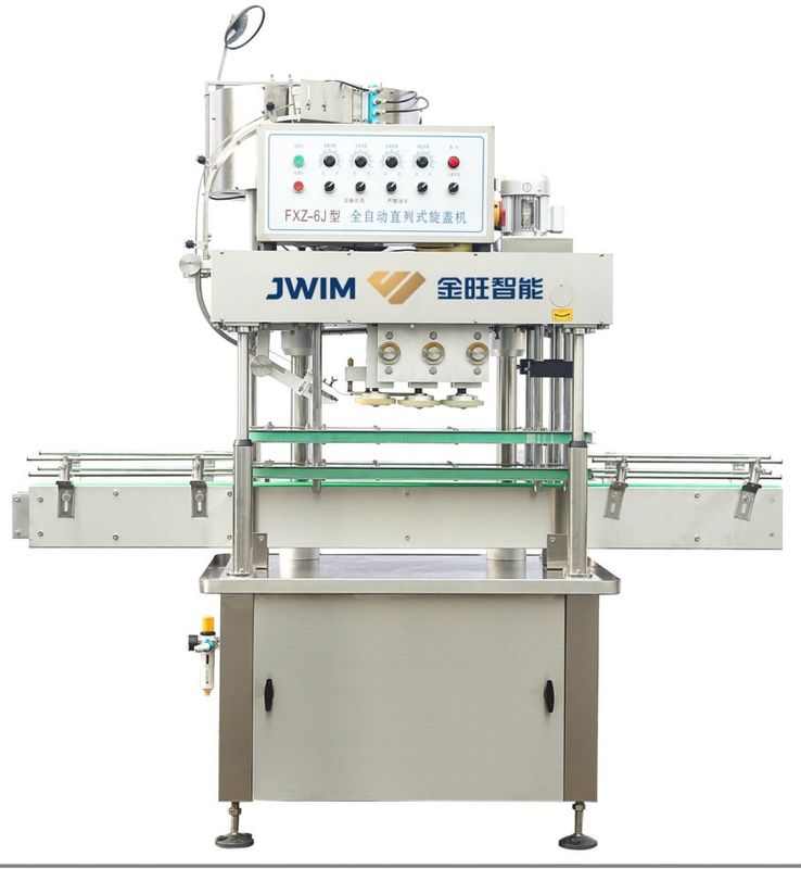Pesticide and fertilizer spindle automatic capping machine 6000 bottles/hour