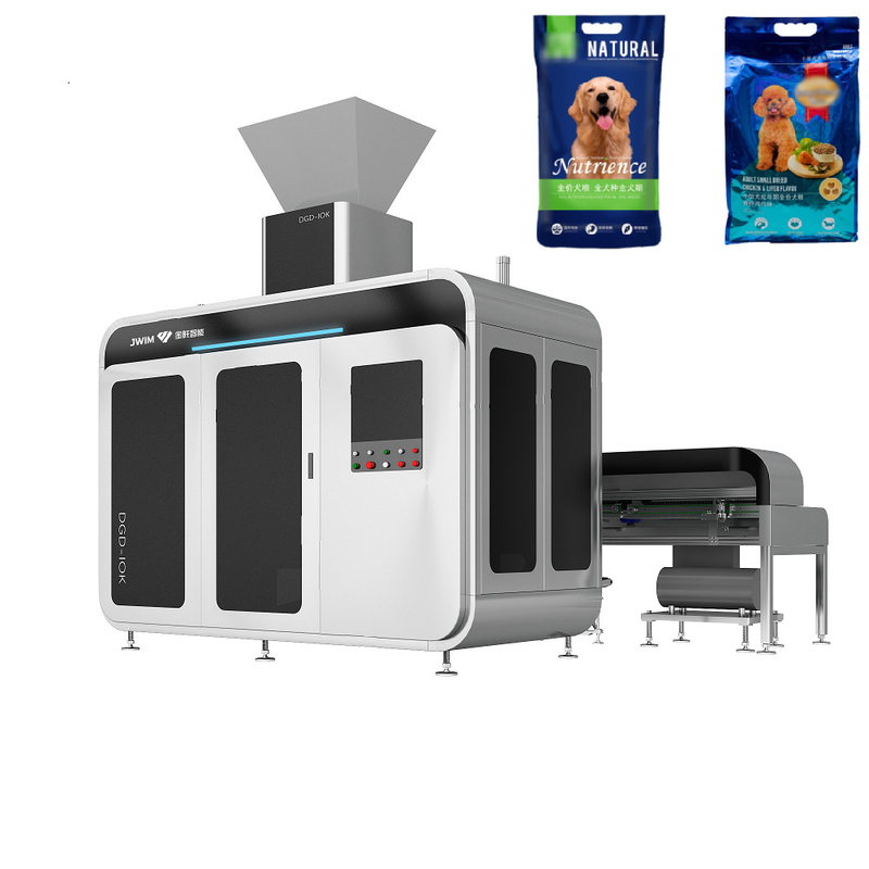 Vacuum Shaping Premade Pouch Packing Machine 2.5-10kg For Pet Food Cat Litter
