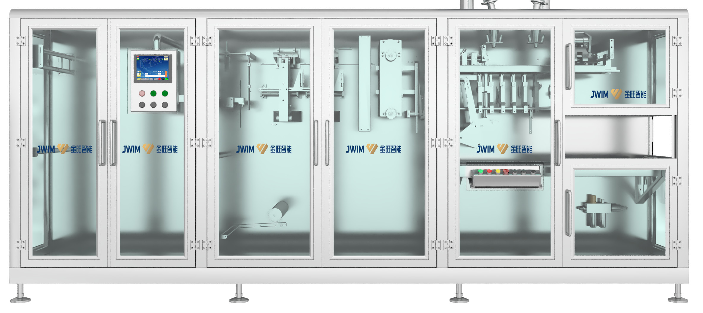 Automatic Preformed Bag Packaging Machine For Powder