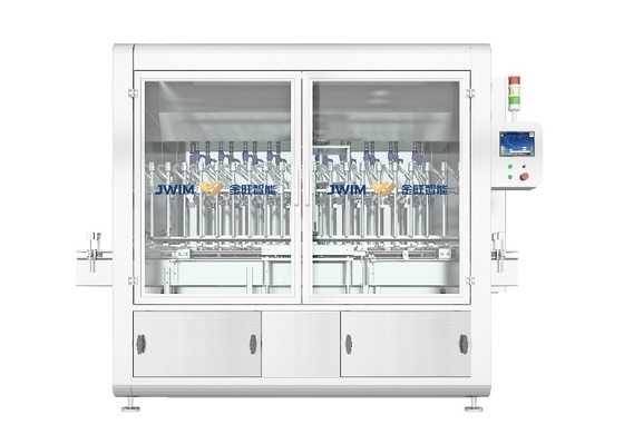 High Speed 100ml Bottle 16 Filling Heads Pesticide Piston Chemical Liquid Filling Machine Lubricating Oil Filling Machine