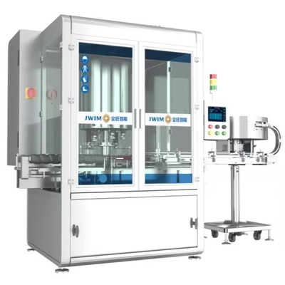 8 Heads Automatic Capping Machine  FX-8AS 4.0KW 100ml-1L High Speed Pick And Place