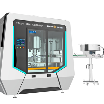 6500 BPH Rotary Type Automatic Capping Machine 80ml-1000ml With 6 Capping Heads