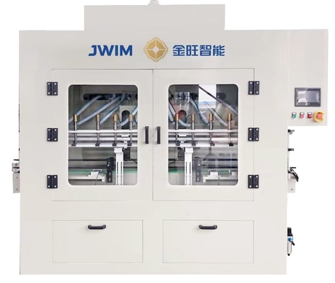 50-1000ml Touch Screen Pesticide 12 Nozzles Automatic Servo Piston Filling Machine