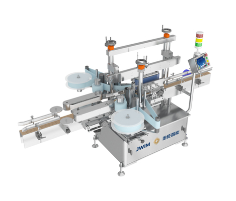 Square Flat Bottle TS-150B Self Adhesive Double-Sided Multifunctional Labeling Machine