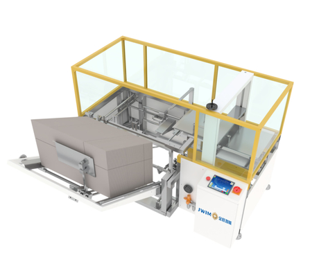 Automatic Carton Erector Machine Left In Right Out Open Carton For Agrochemical industry Bottle Filling Line