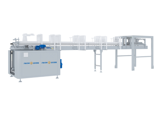 DZ-D Drop Off Type fully automatic carton packing machine 380V for bottle filling line