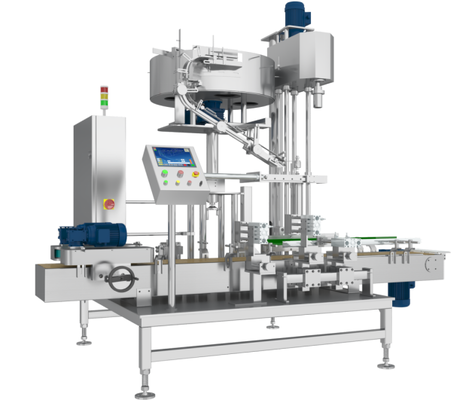 Automatic Capping Machine Featuring Cap Grabbing and Capping Mechanism Suitable for Various Bottle Cap Specifications