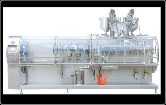 auto Horizontal Packaging Machine Powder SUS304 Stainless Steel